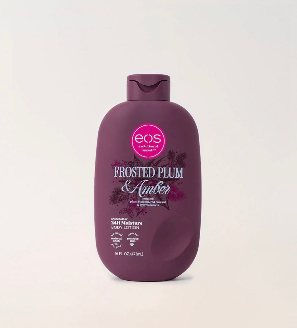 EOS Frosted Plum & Amber Body Lotion