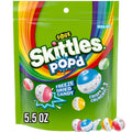 SKITTLES POP'D Sour Freeze Dried Candy - 5.5 oz Bag